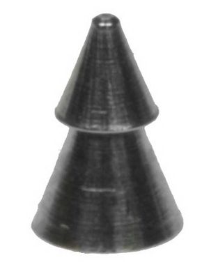 Double Spike - 6 mm Stålkule til 1,2 mm Stang