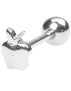 Tungepiercing med Epleformet Kule