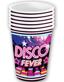 Disco Fever - 6 stk Pappkrus 240 ml