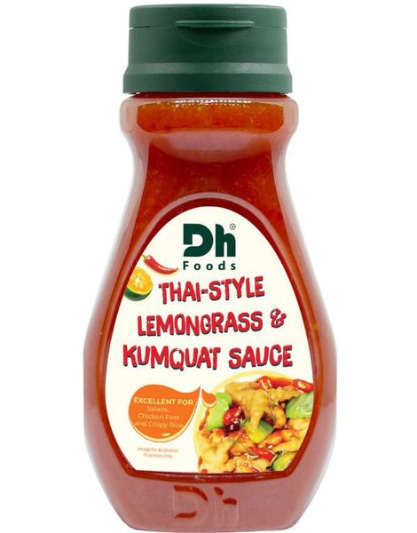 Thailandsk Sitrongress og Kumkvatsaus - DH Foods 200g (Thailand)