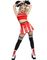 Devil Cheerleader - Komplett Cheerleaderkostyme til Dame