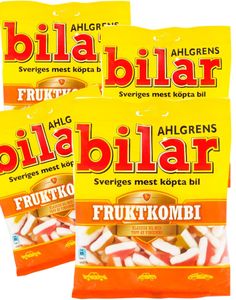 36 stk Ahlgrens Biler Fruktkombi Skumgodteri - Hel Eske