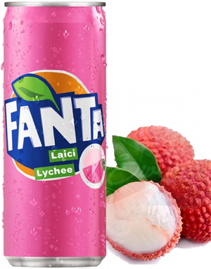 Fanta Lychee / Kjærlighetsfrukt Smak 320 ml (Malaysia)