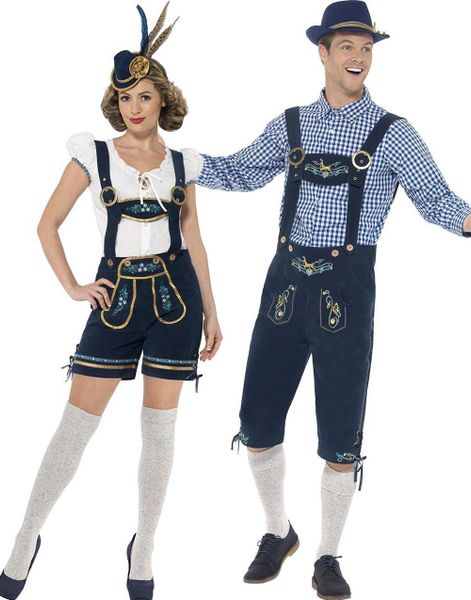 Parkostyme - Bayern Oktoberfest Luksuskostymer