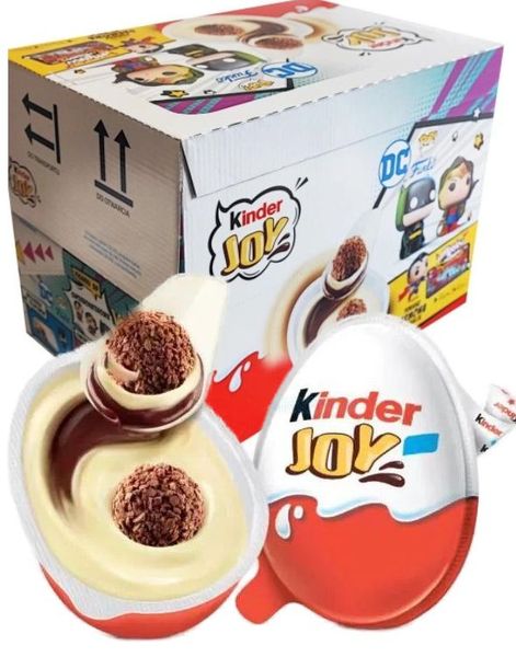 48 stk Kinder Joy Egg med Leke - Hel Eske 960 gram