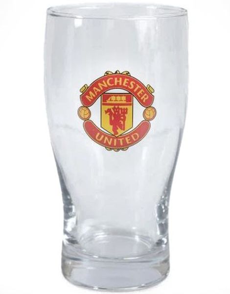 Lisensiert Manchester United Ølglass - 1 Pint (0,57 liter)