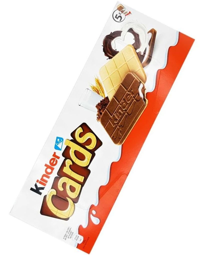 Kinder Keks 5-Pack Kinder Cards - Kjeks med Kindersjokolade