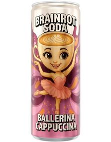 1825804800_1Brainrot Soda - Ballerina Cappuccino - Sukkerfri Brus med Fersken og Pasjonsfruktsmak 250 ml
