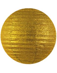 GULLFARGET Papirlanterne / Papirlykt med Glitter 45 cm