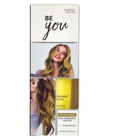 Be You S&S Semipermanent Hårfarge - Yellow Rose