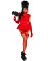Beetle Babe - Beetlejuice Lydia Deetz Inspirert Kostyme til Dame - Medium
