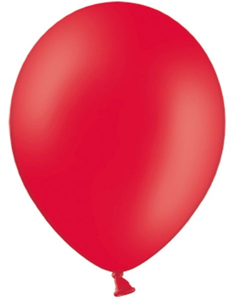 10 stk 30 cm - Røde Ballonger