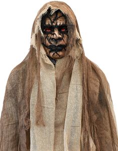 Demonmaske med Kappe