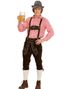 Rød Rutete Oktoberfest Kostymeskjorte