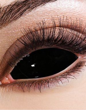 Black Sclera 22 mm Heldekkende Linser