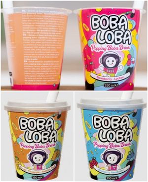 Taste Them All - BobaLoba Bubble/Boba Tea - Tre Smaker - Pakketilbud