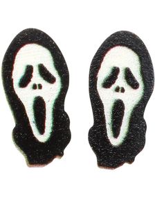 Øredobber med Små Spøkelsesansikter