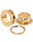 Victorian Flower Tunnel Piercing - Gold