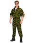 Camo Top Gun Inspirert Jagerpilot Herrekostyme - XX-Large