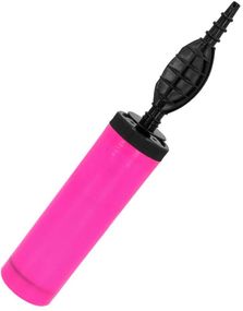 Rosa Ballongpumpe