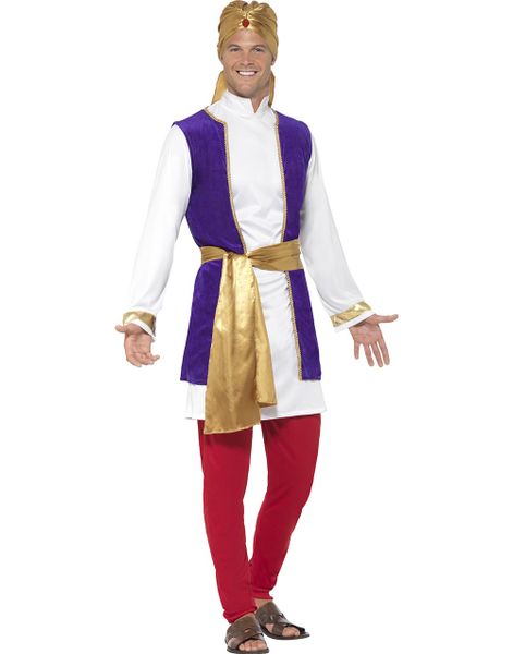 Arabiske Prinsen Aladdin Komplett Herrekostyme