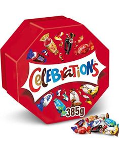 Celebrations - Gavepakke med Forskjellige Kjente Sjokolader 385 gram