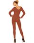 Brun Bodysuit med Lange Ermer