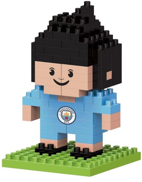 Manchester City - Byggesett 3D Figur med 77 Deler