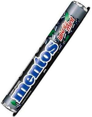 Mentos Rull Liquorice Mint 37,5 gram