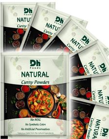 1798934400_120 stk Natural Curry Powder - Karrikrydder - DH Foods - Hel Eske 200 gram (Vietnam)