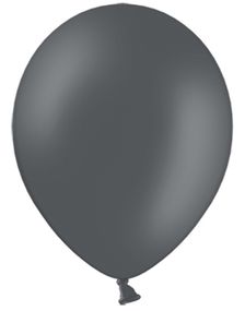 50 stk 30 cm - Mørk Grå Ballonger