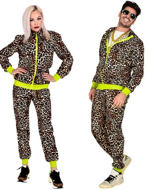  80 Talls Leopard Grilldress til Voksen