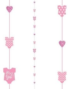 Its a Girl - Rosa Bodyformet Ballonghale 182 cm