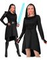 Svart Star Wars Inspirert Kostymekjole - Large