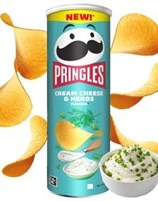 1791676800_1Pringles Cream Cheese & Herbs 165g