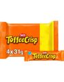 4-pack Nestle Toffee Crisp - Toffefylte Sjokoladebiter med Crisp 124 gram