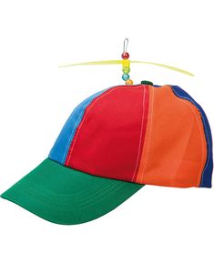 Fargerik Caps med Propell