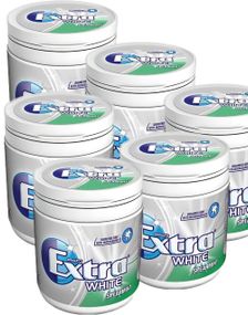 6 stk Store Extra White Spearmint Tyggegummi Bokser - Hel Eske 504 gram