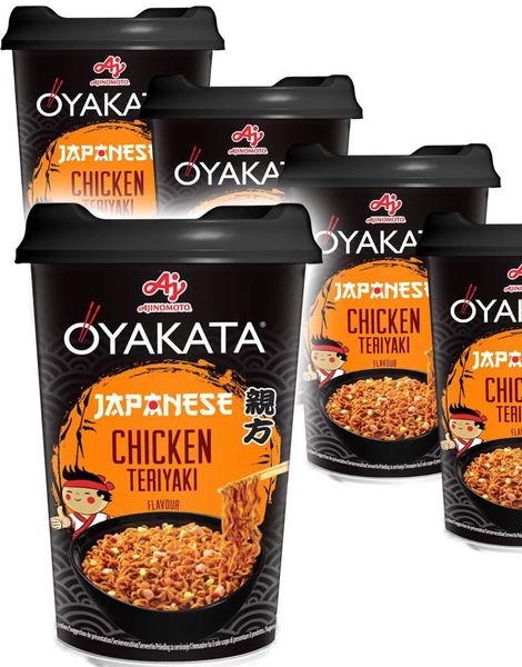 8 stk Aj Oyakata Japanese Chicken Teriyaki Cup - Hel Eske 768 gram (Japan)