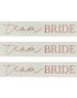 16 stk. Små Midlertidige Team Bride Tatoveringer - Blush Hen