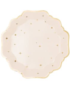 6 stk Gullstjerne Tallerkener - 21 cm