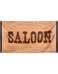 Saloon 90x150 cm Banner - Sheriff