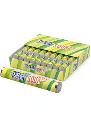 30 Pez Giant Sour Mix Fizzy Roll 46 gram - Hel Eske