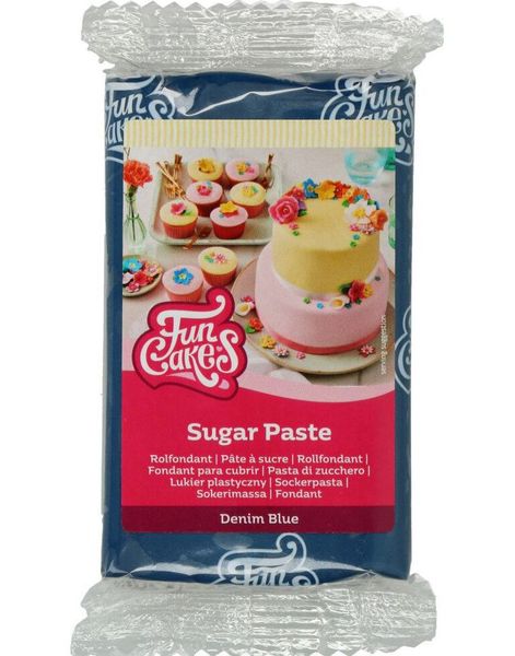 Funcakes Fondant - Denim Blue / Denim Blå 250 gram