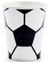 6 stk Pappkrus 250 ml - Fotball