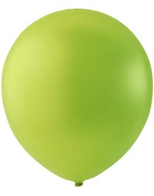 100 stk 23 cm MEGAPACK - Limegrønne Ballonger
