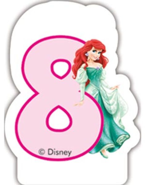 Disney Prinsesse Kakelys med 8 Tall