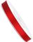 RØDT Silkebånd 50 meter x 3 mm