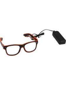 El-Wire LED Briller - Rød