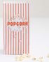10 stk Popcorn Papirposer - Retro Cinema